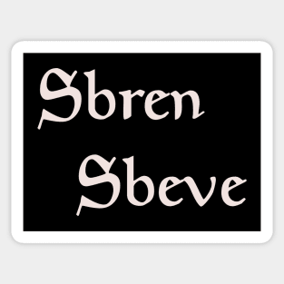 Sbren Sbeve Sticker